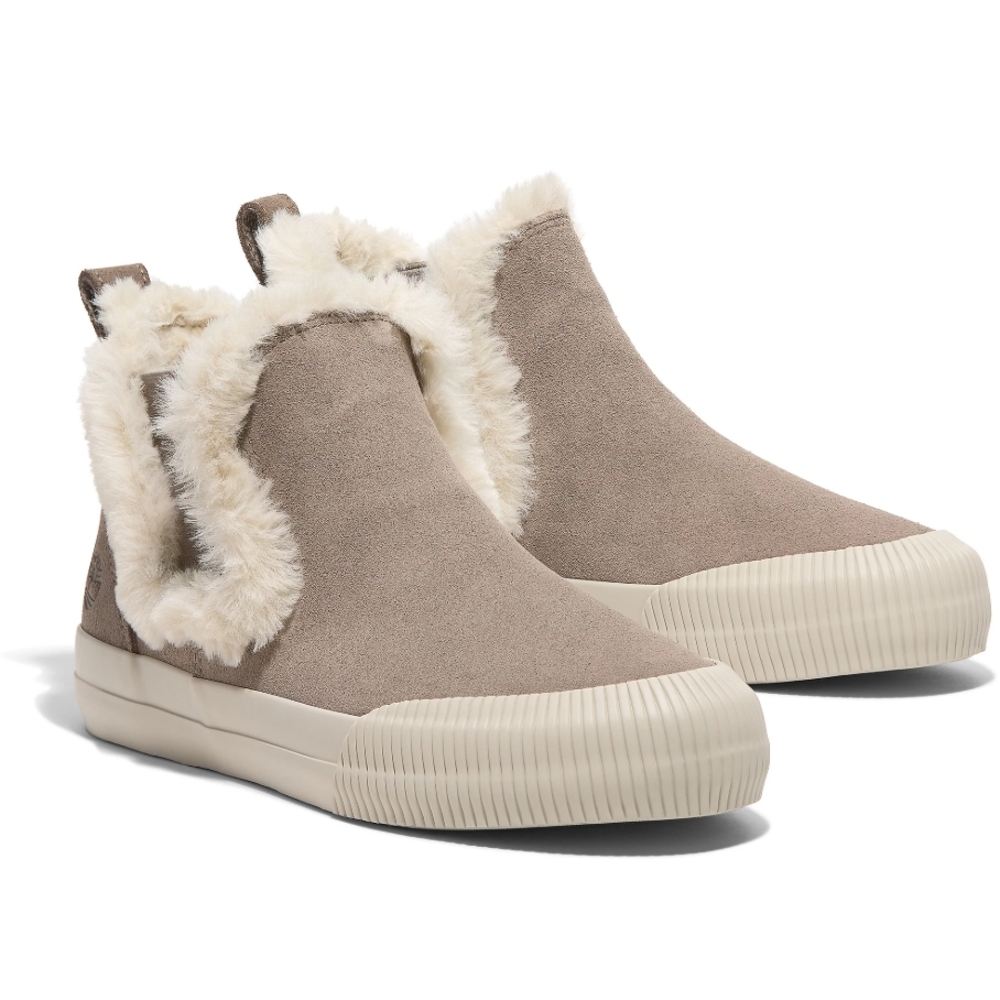 Timberland Suede Warm Lined Slip-Ons - Skyla Bay